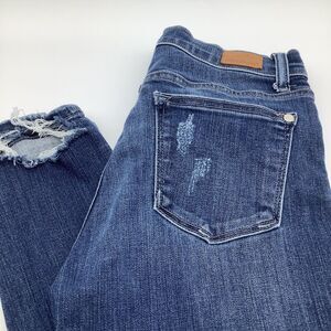 Judy Blue Womens JB8263DK Distressed Denim Jeans Blue‎ Size 9/29